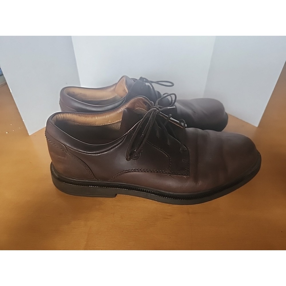 Timberland Stormbucks Men's 8.5 Brown Nubuck Leather Waterproof Oxford Shoes